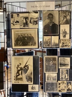 Historic wartime photographs display